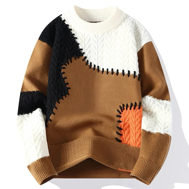 Jerséis Clásicos Hombre Moda Retro