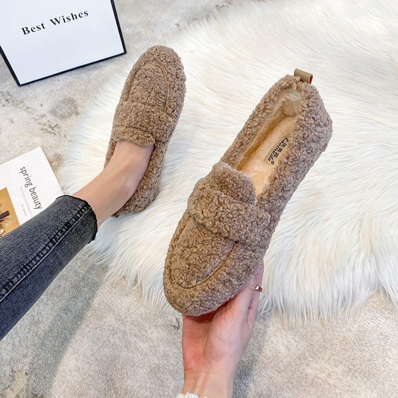 Pantuflas Felpa Suaves Mujer