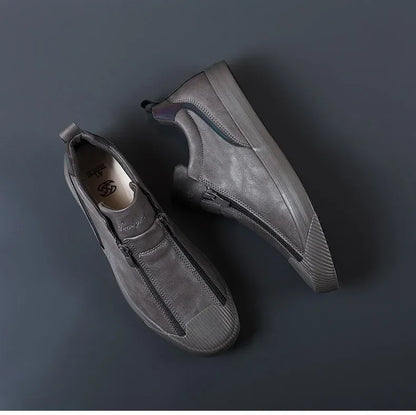 Zapatillas Hombre Moda Cremallera - Vestiria