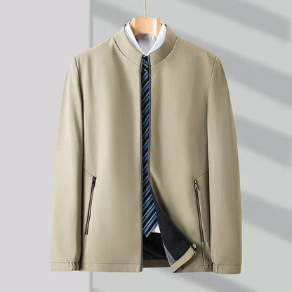 Chaqueta cuello alto sencilla y elegante - Vestiria