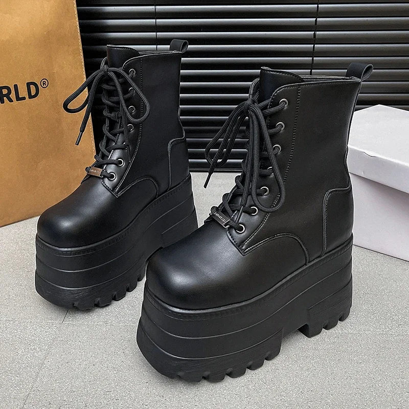 Botas Cuero Auténticas Osas Estilo Rural