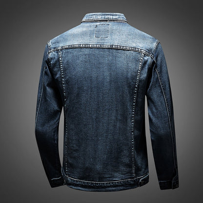 Chaqueta Vaquera Hombre Azul Clásica - Vestiria