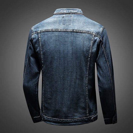 Chaqueta Vaquera Hombre Azul Clásica - Vestiria
