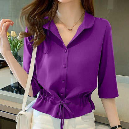 Blusa Polo Femenina Elegante