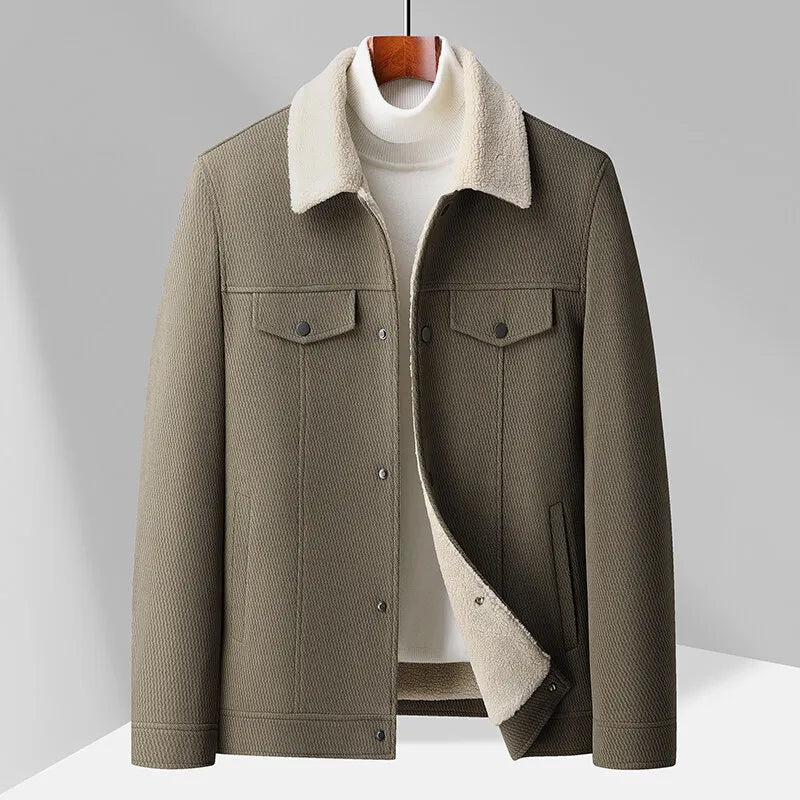 Chaqueta Cuero Clásica Estilosa - Vestiria