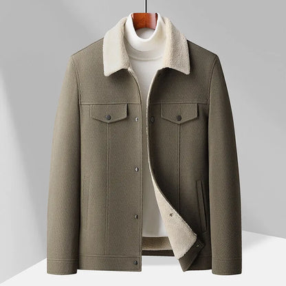 Chaqueta Cuero Clásica Estilosa - Vestiria