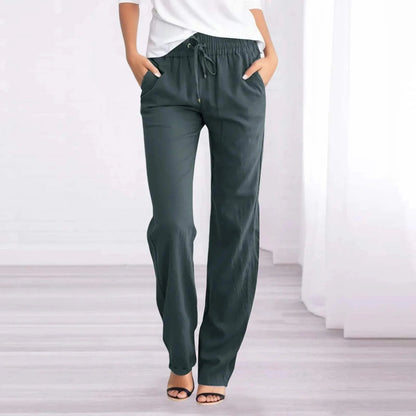 Pantalón recto deportivo cómodo