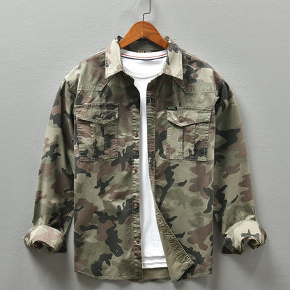 Camisa Militar Camuflaje Resistente - Vestiria