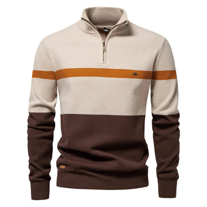 Camiseta Hombre Cremallera Colorida Deportiva - Vestiria