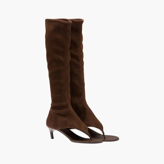 Botas Cuero Mujer Altas y Elegantes - Vestiria
