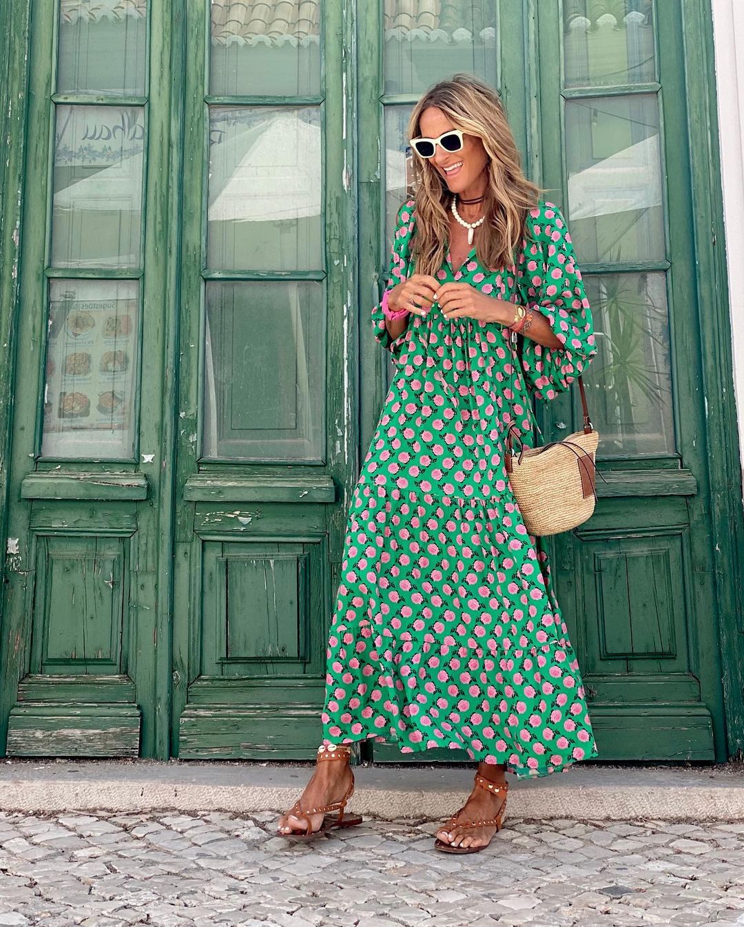 Vestido Boho Elegante Largo