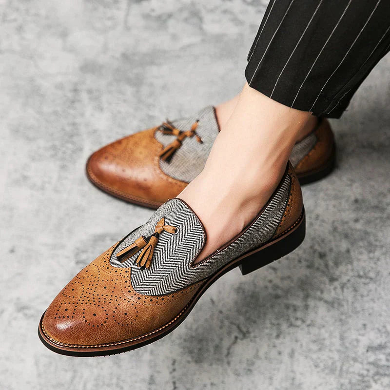 Zapatos de Fiesta Estilo Italiano Rojo - Vestiria