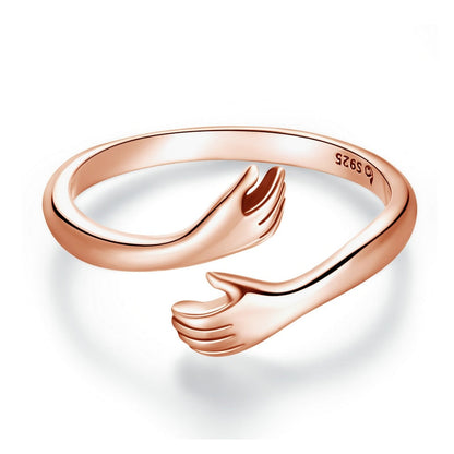 Anillo Plata Auténtica Pulsera Fina