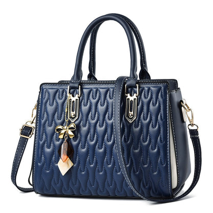 Bolso de cuero elegante mujer
