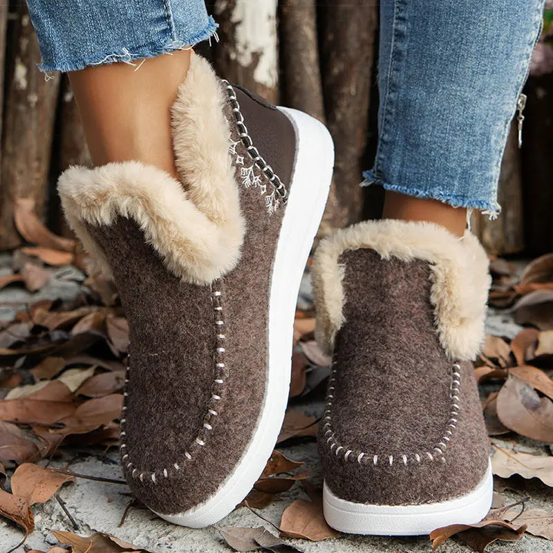 Botas Invierno Piel Calientes