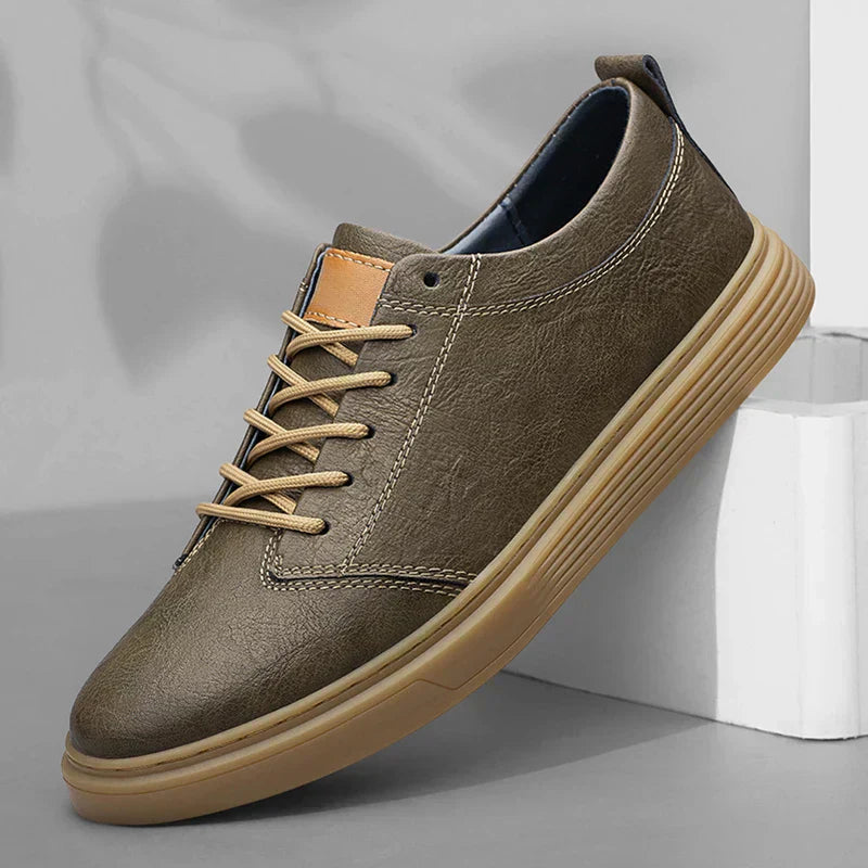 Zapatillas Hombre Cuero Elegantes
