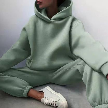 Sudadera y Pantalones de Chándal Cómodos de Algodón