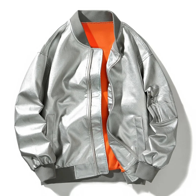 Chaquetón Vegan Cuero Sintético