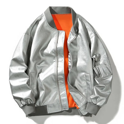 Chaquetón Vegan Cuero Sintético
