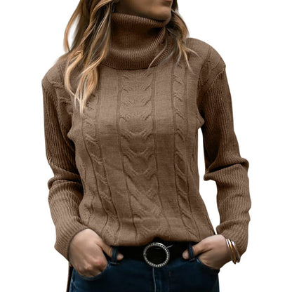 Jerséis Mujer Cuello Alto Abrigadores