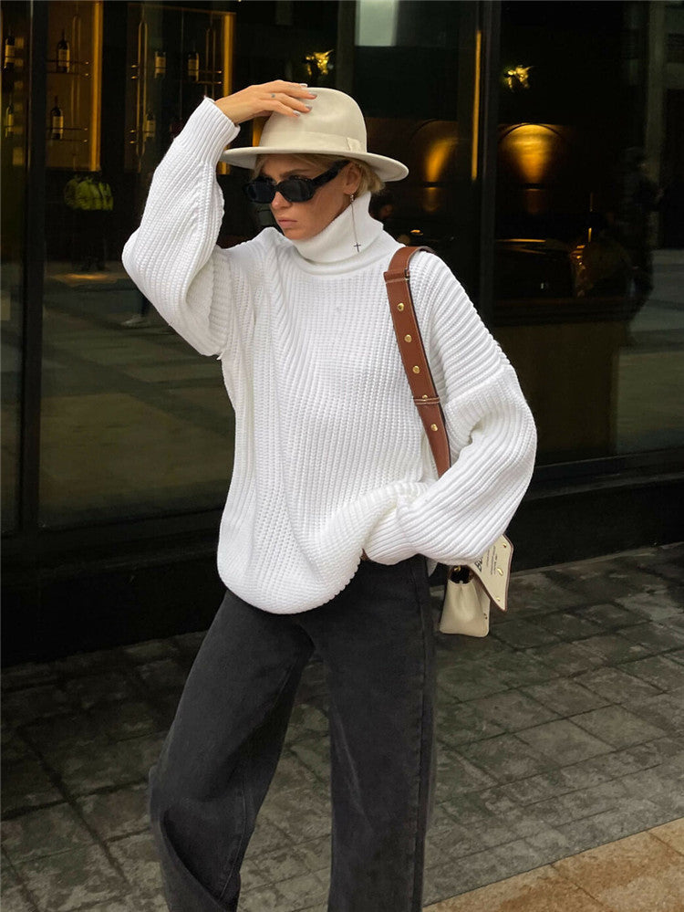Jerséi Mujer Invierno Abrigado Elegante