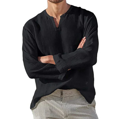 Camisa Hombre Manga Larga Aireada - Vestiria