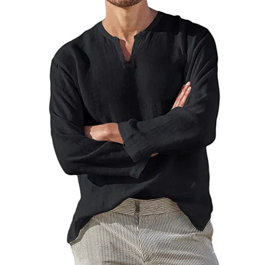 Camisa Hombre Manga Larga Aireada - Vestiria