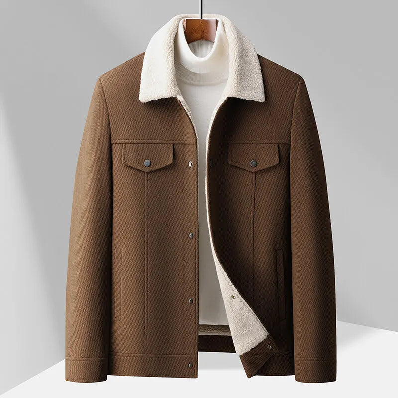 Chaqueta Cuero Clásica Estilosa