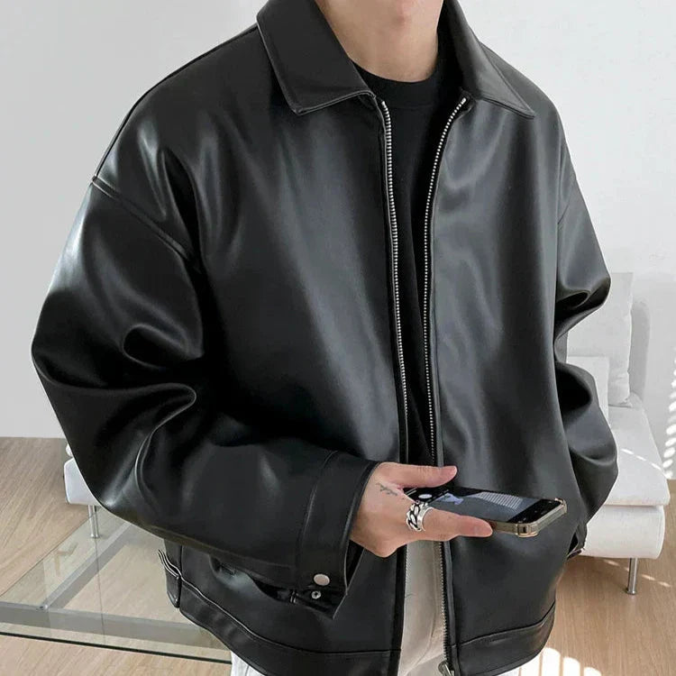 Chaqueta Bomber Grande Hombre Moda - Vestiria