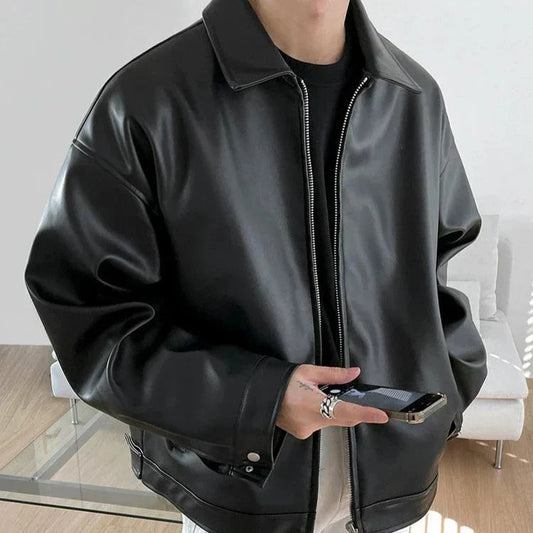 Chaqueta Bomber Grande Hombre Moda - Vestiria