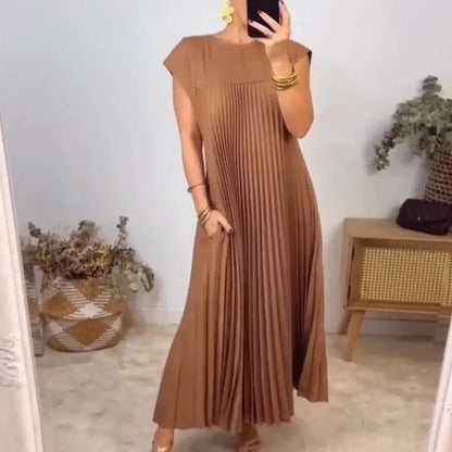 Vestido Sencillo Verano Manga Corta