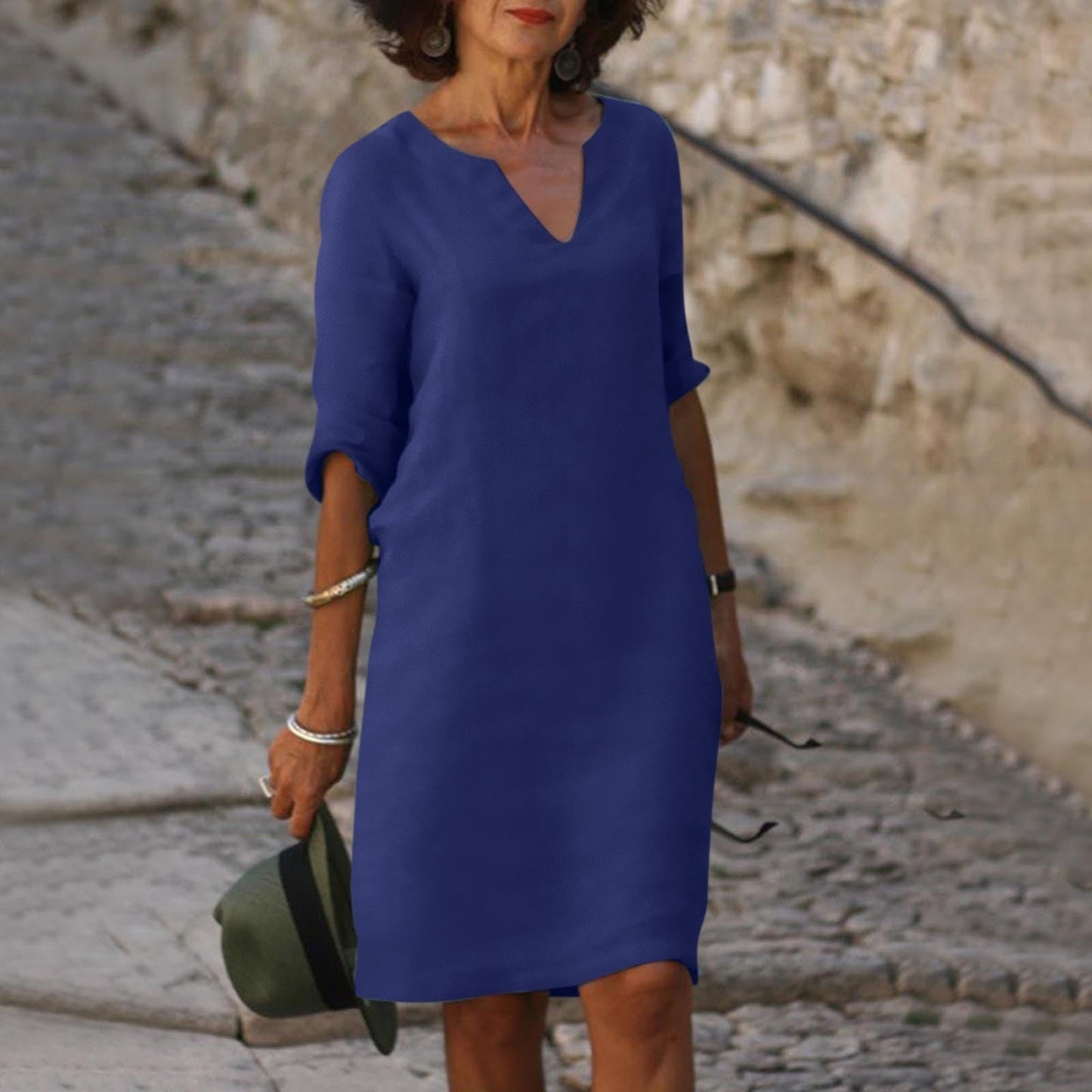 Vestido Ligero Verano Mujer Floral Fresco