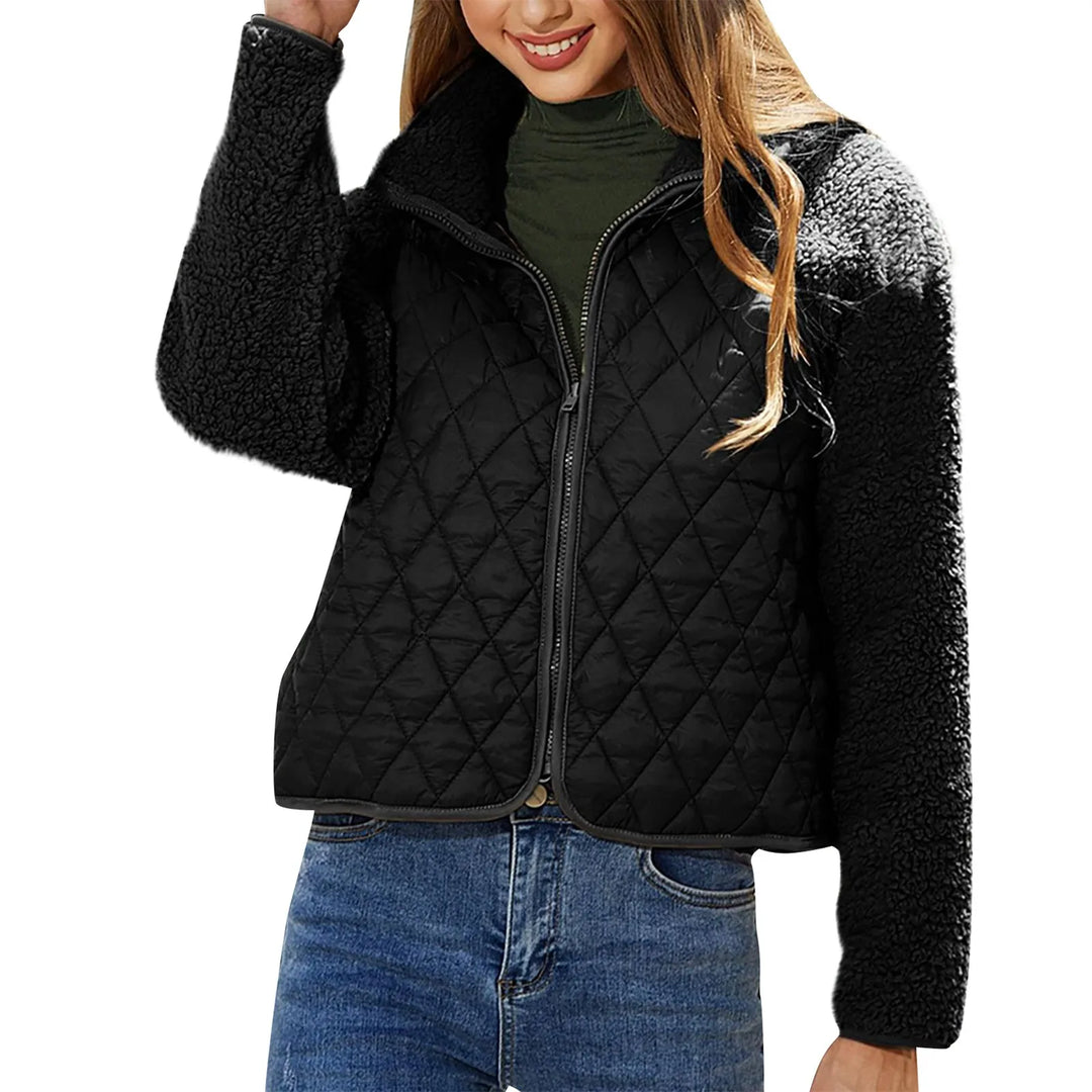 Chaqueta deportiva abrigada con cremallera металлиReescribe para e-commerce: Chaqueta bomber cálida y moderna con cremallera → Chaqueta Deportiva Cálida con Cremallera - Vestiria