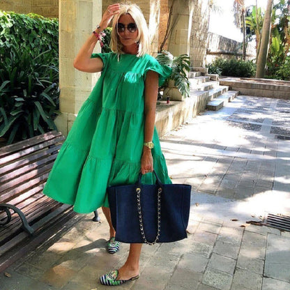 Vestido Midi Verano Ligero y Fresco