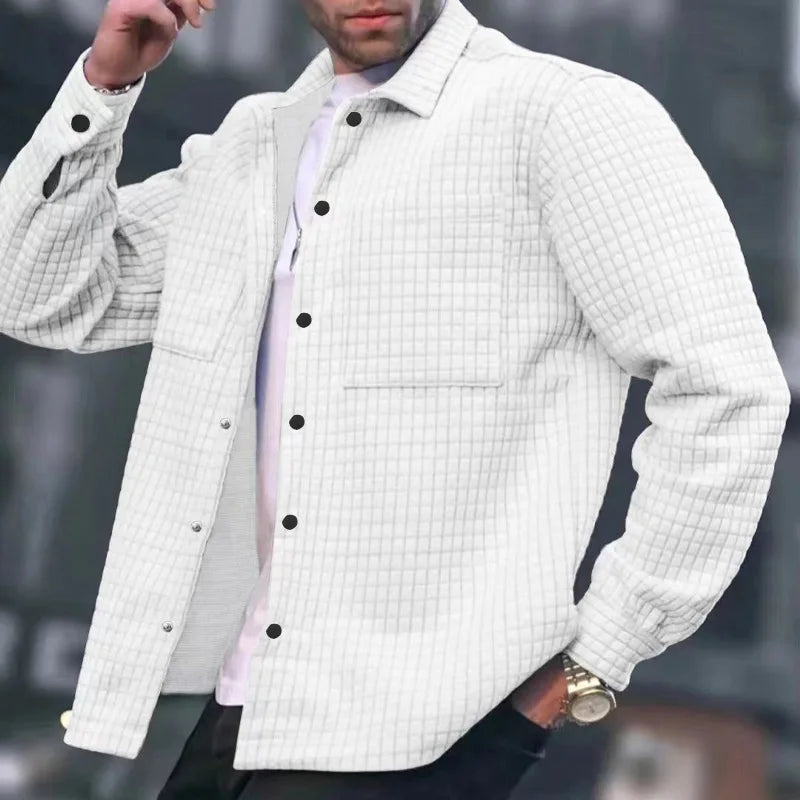 Chaquetilla Hombre Moda Botones Clásica - Vestiria