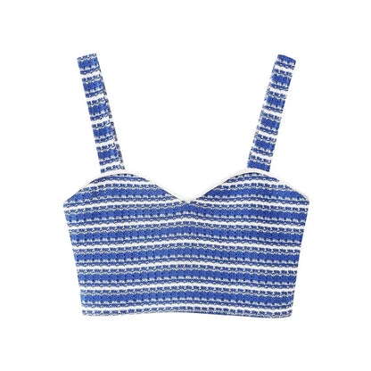 Conjunto de punto a rayas verano - Vestiria