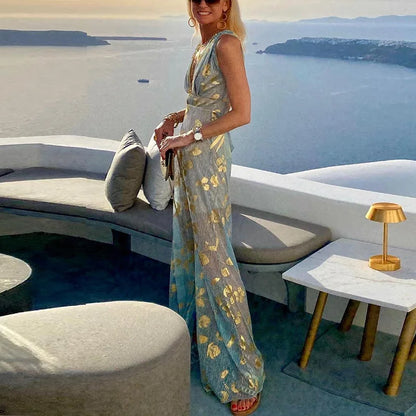 Vestido Noche Elegante Lentejuelas