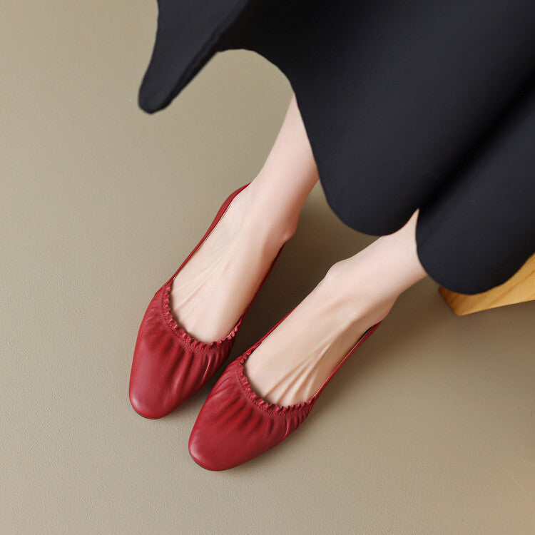 Zapatos de Mujer con Tacón Bajo Elegantes