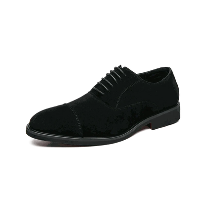 Zapatos de cuero estilo clásico para caballero