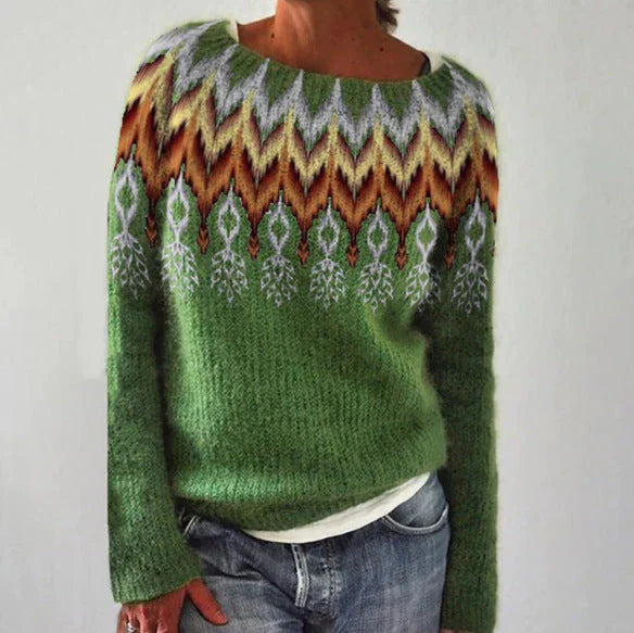 Jersey Navidad Mujer Norteño Abrigado - Vestiria