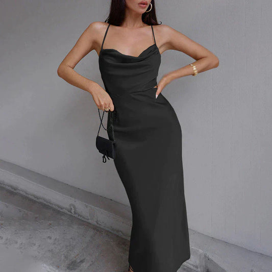 Vestido Mujer Estilo Clásico Midi - Vestiria