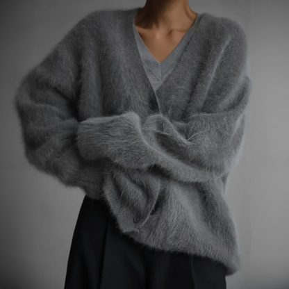 Chaqueta Mujer Grande Cachemir Suave