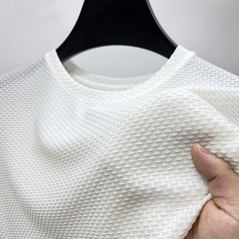 Camiseta de Seda Elegante Mujer