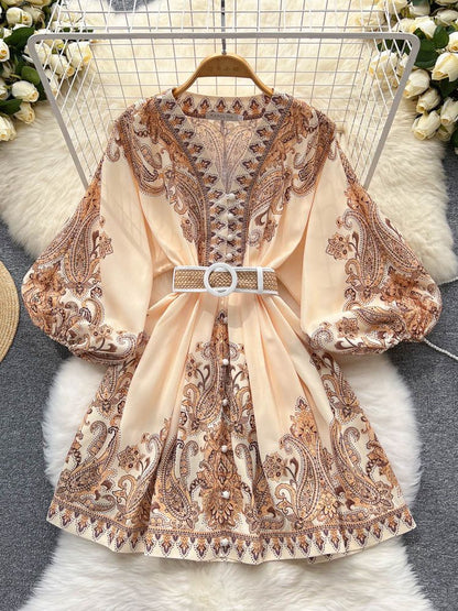 Minifalda Boho Estilo Libre - Vestiria