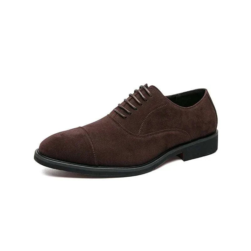 Zapatos de cuero estilo clásico para caballero