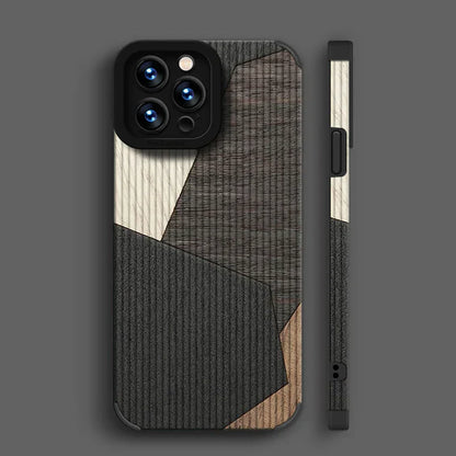 Carcasa de cuero auténtico para iPhone