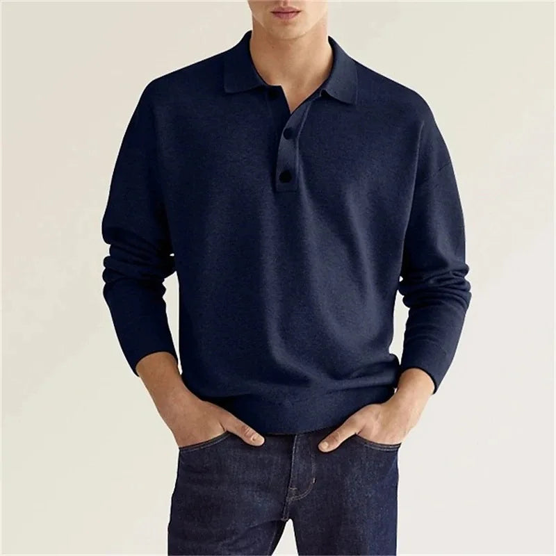 Polo Hombre Algodón Puro Clásico