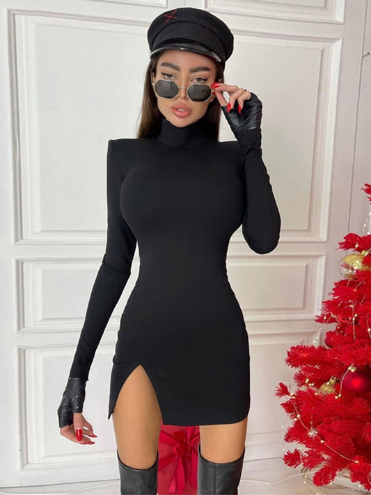 Vestido Mujer Manga Larga Clásico - Vestiria