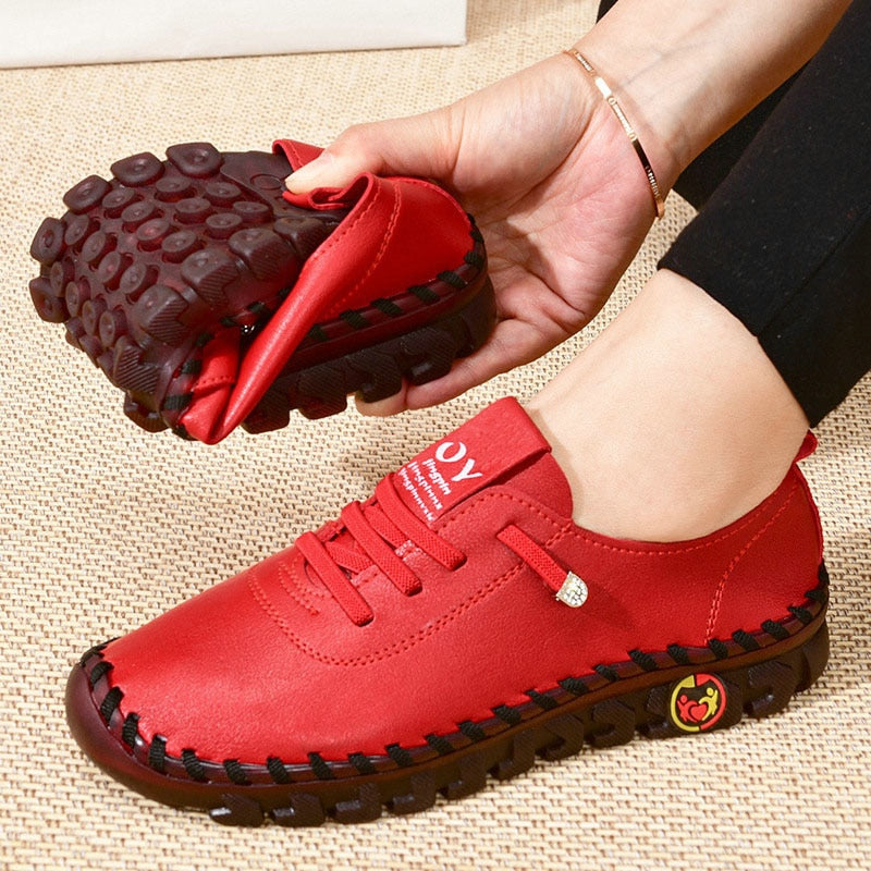 Zapatillas Mujer Deportivas con Cordones Antideslizantes - Vestiria