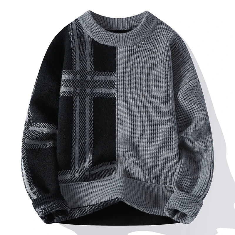 Sudadera Hombre Invierno Cuello Redondo